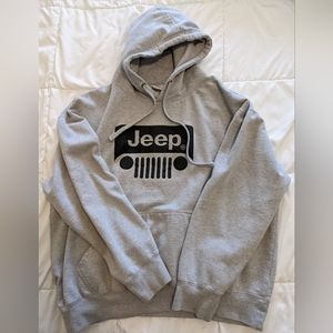 Grey "Jeep" Hoodie